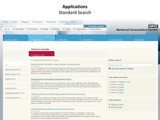ApplicationsStandard Search