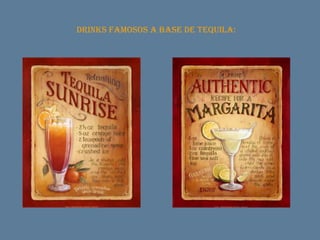 DRINKS FAMOSOS A BASE DE TEQUILA:
