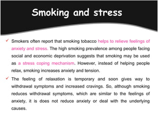 Nicotine in psychiatry