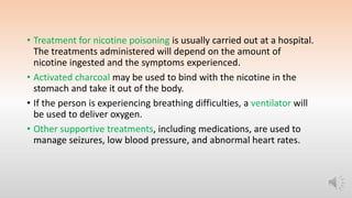 Nicotine toxicity