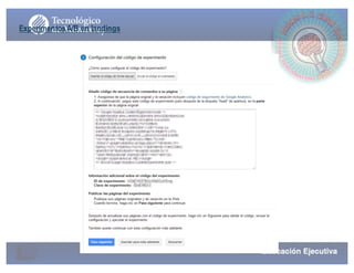 ExperimentosA/B en landings
 