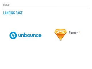 BUILD
LANDING PAGE
 