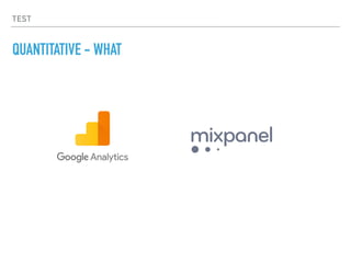 TEST
QUANTITATIVE - WHAT
 