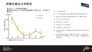 药物代谢动力学特征 广泛的肝脏代谢 一种主要的无活性代谢产物和两种次要的活性代谢产物 50 - 70%  的乌拉地尔通过肾脏清除， 10 - 15% 为原形 平均 T 1/2   为 2 - 4.8  小时  肝功能不全 : T 1/2  延长 肾功能不全 : T 1/2  轻微延长  老年患者 : T 1/2  延长约 2 倍   未发现乌拉地尔与其他抗高血压药物有临床重要的药代动力学相互作用 西米替 西 可使乌拉地尔  AUC  增加  61% ，并可能使乌拉地尔血清水平升高 15% ，但 T 1/2   无改变。应考虑减少乌拉地尔剂量 亚宁定 3 － 5 分钟内既可起效 静脉注射 25mg 后 ,15 分钟外周血管阻力下降 18 ％， 30 分钟下降 30 ％。 