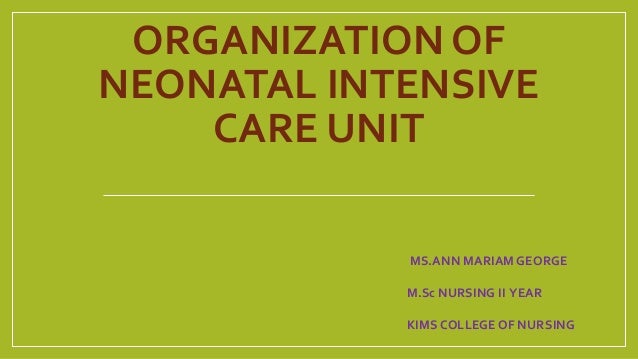 nicu ppt