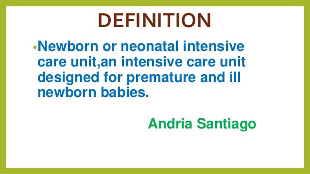 nicu ppt