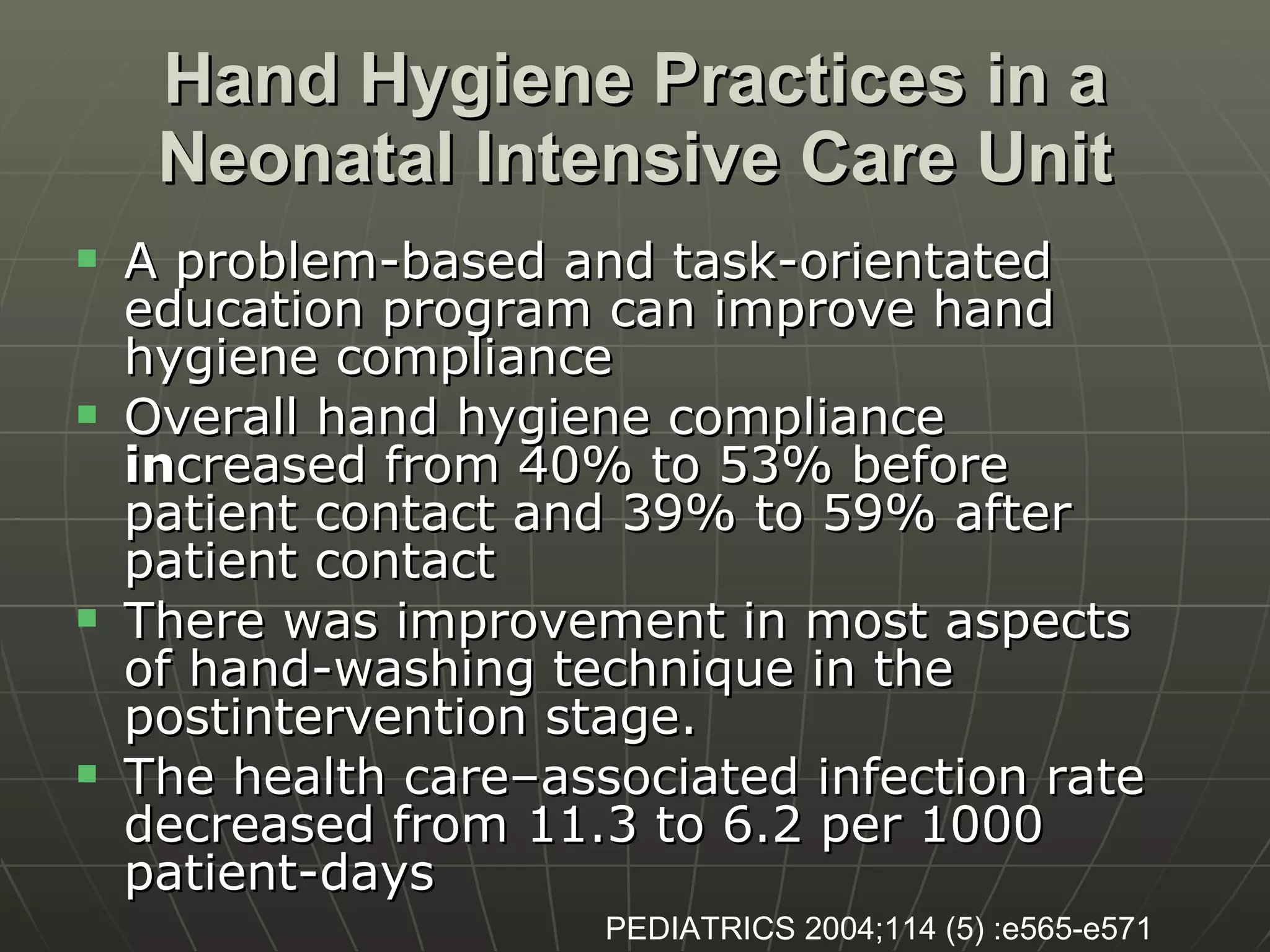 Nicu Infection Control | PPT
