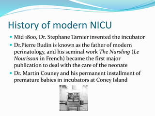 Nicu management | PPTX