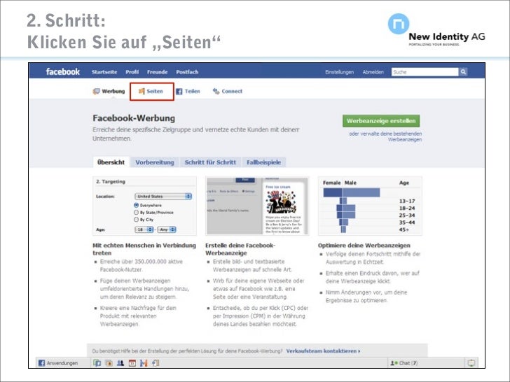 Anleitung FacebookSeiten anlegen und Administrator hinzufügen