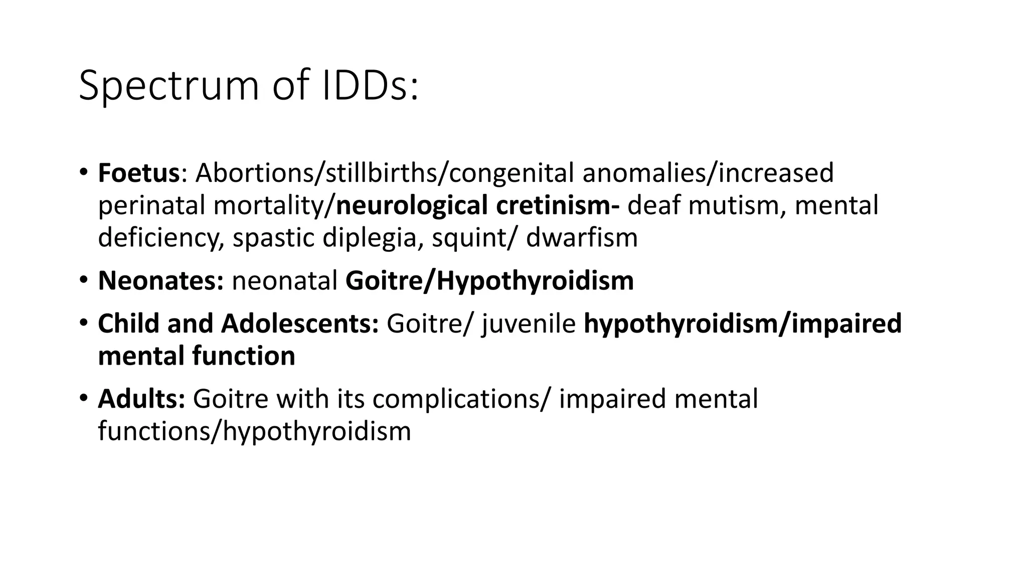 National Iodine Deficiency Disorders Control Programme NIDDCP, 2017 ...