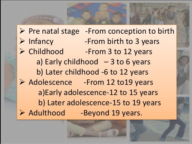 stages of human development