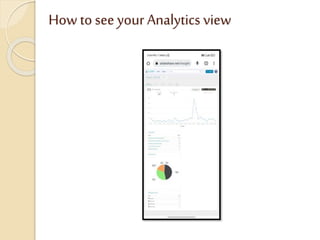 How to see your Analytics view
 
