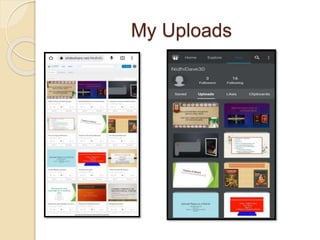 My Uploads
 