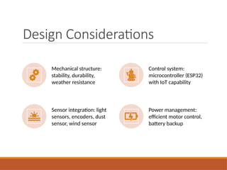 Dual Axis Solar Tracker with IoT Integration Project PPT.pptx