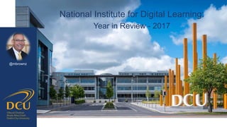 @mbrownz
National Institute for Digital Learning:
Year in Review - 2017
 