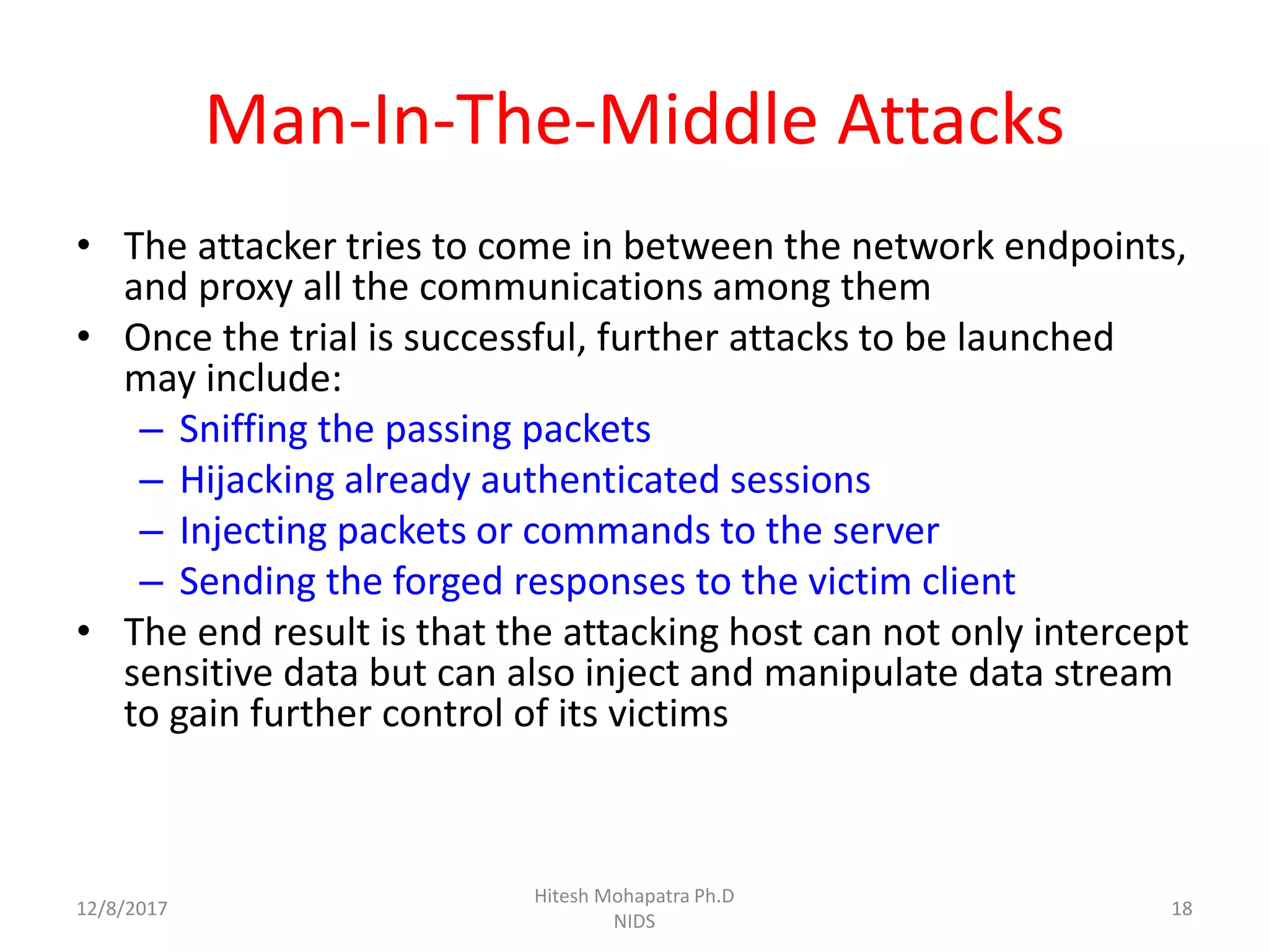Network Intrusion Ditection System | PDF