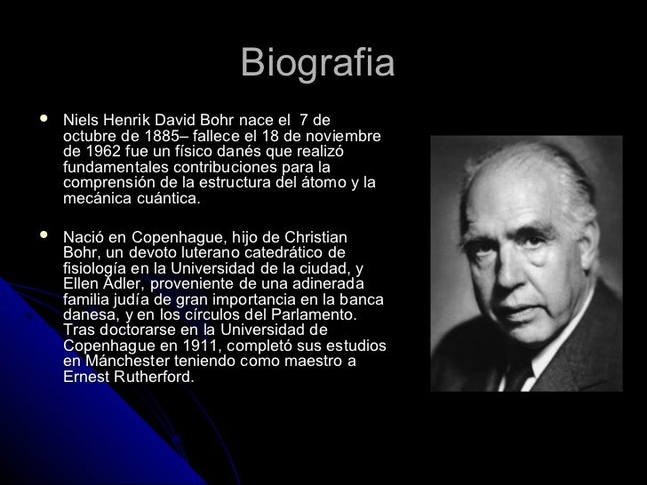 Niels Bohr