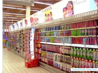 32
Workshop Toothbrush & paste, Carrefour China
 
