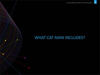 WHAT CAT-MAN INCLUDES?
 