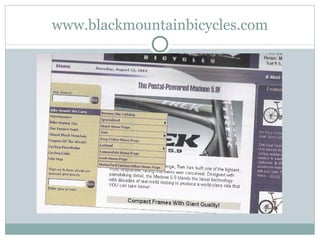 www.blackmountainbicycles.com 