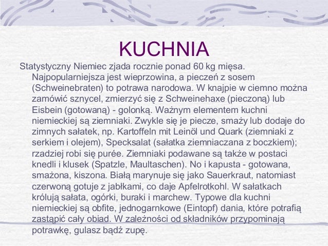 Niemcy - prezentacja