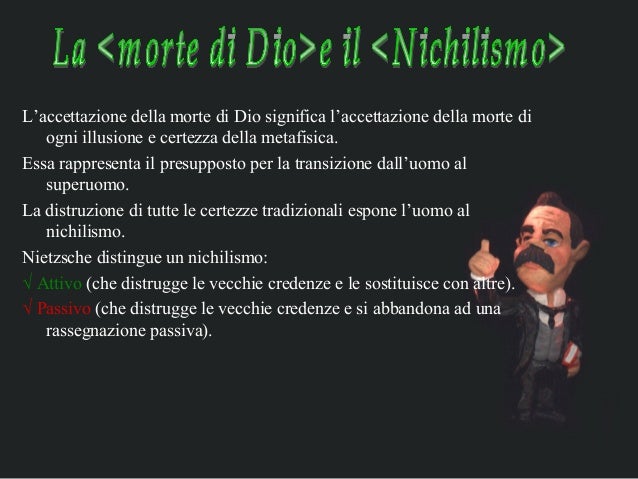 Nietzsche E La Morte Di Dio Presentazione Nietzsche