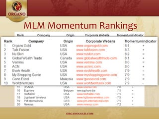 MLM Momentum Rankings
 