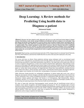 STUDY OF SOUND CLASSIFICATION USING DEEP LEARNING | PDF