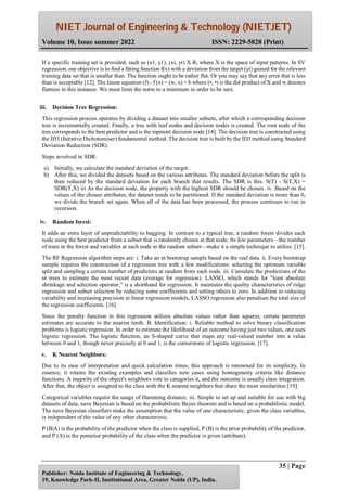 A detailed analysis of the supervised machine Learning Algorithms | PDF