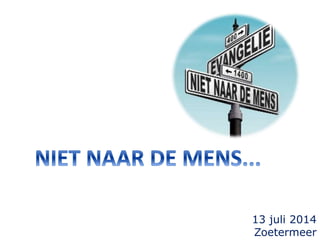 13 juli 2014
Zoetermeer
 