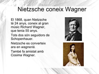Nietzsche: joventut Als 14 anys ingressa en la famosa escola de Pforta, on rebrà una formació humanista excel·lent, dominant el llatí i el grec en sortir-ne. 