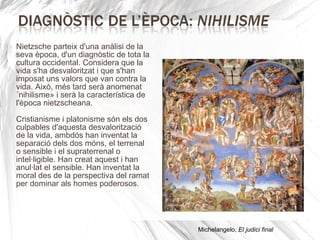 El naixement de la tragèdia en l’esperit de la música El 1872 publica aquesta obra. 