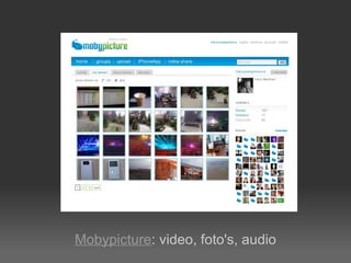 Mobypicture : video, foto's, audio 