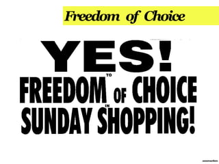 Freedom of Choice




                    annemarleen
 
