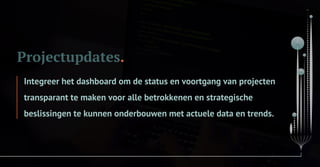 Projecten Status Strategische momenten voor integratie van BI-Dashboards. | PDF