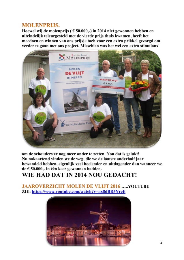 Nieuwsbrief mosterdmolen de Vlijt Meppel deel 6 PDF