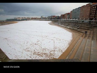 NIEVE EN GIJON