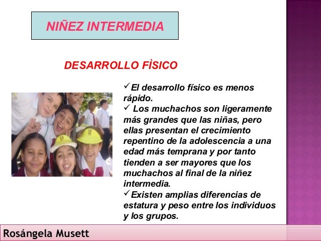 Niñez intermedia