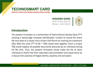 Techno Smart Card : Digital ID for Every Indian | PDF
