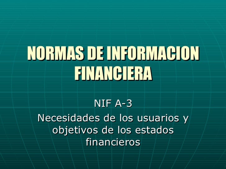 NIF A 3 Y A 5