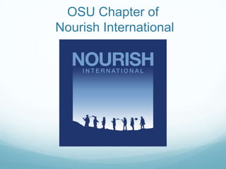 OSU Chapter of Nourish International 