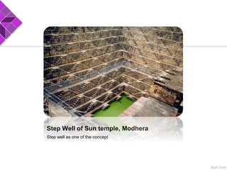 Step Well of Sun temple, Modhera
Step well as one of the concept
 