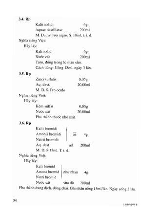 Viet va doc ten thuoc