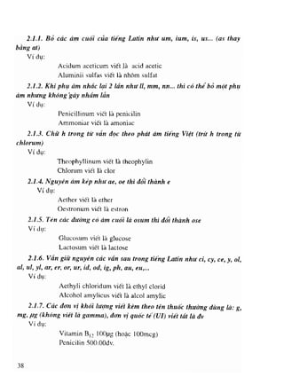 Viet va doc ten thuoc