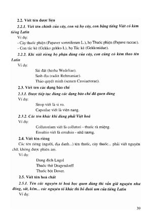 Viet va doc ten thuoc