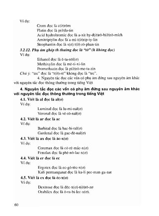 Viet va doc ten thuoc