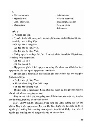 Viet va doc ten thuoc