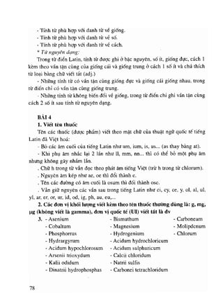 Viet va doc ten thuoc