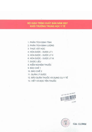 Viet va doc ten thuoc