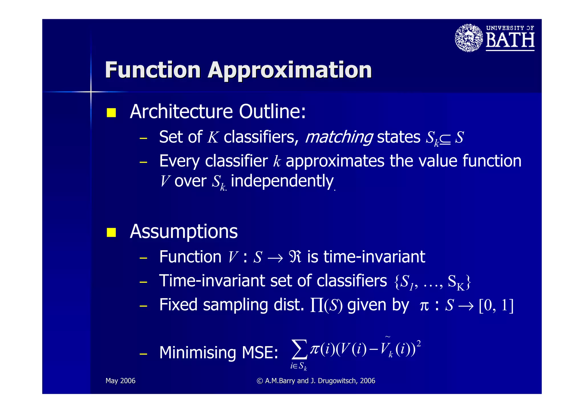 Towards a Theoretical Towards a Theoretical Framework for LCS Framework for LCS